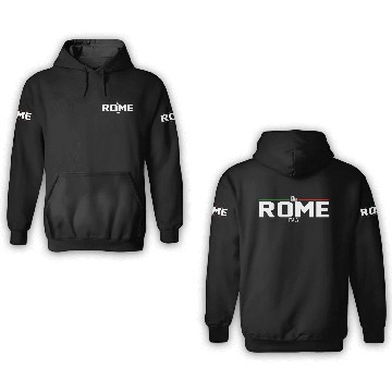 Discover ROME - White Design 3D Hoodies