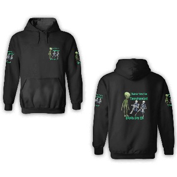 Discover Thank You For Terraforming Earth For Us 3D Hoodies