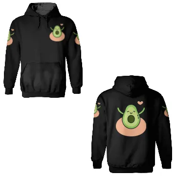 Discover The Joyful Avocado 3D Hoodies