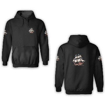 Discover Columbus Day 1492 3D Hoodies