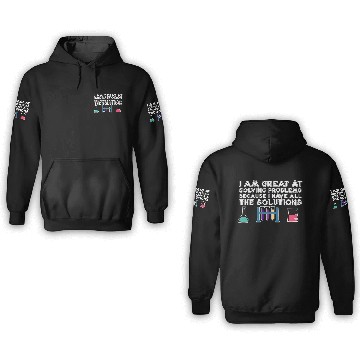 Discover Funny Science Laboratory Chemist Technician 3D Hoodies