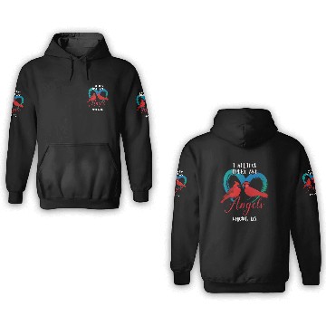 Discover I Believe There Are Angels Among Us Cardinal Bird 3D Hoodies