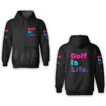 Discover I Like Golfing, Golf Player, Golf Is Life 3D Hoodies
