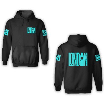 Discover London 3D Hoodies