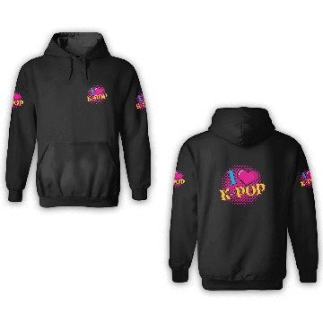 Discover K-Pop K-drama Korean Music KPop Kdrama Gift 3D Hoodies
