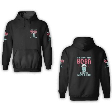 Discover Bubble Tea Lover Boba Tea Drinker Korean Drink 3D Hoodies