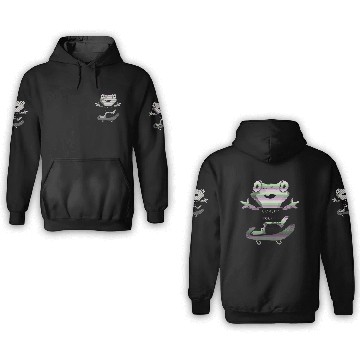 Discover Acab Skater Frog 3D Hoodies