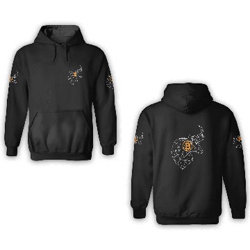 Discover Bitcoin Bull 3D Hoodies