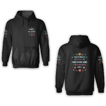 Discover Homeschool Mom 3D Hoodies
