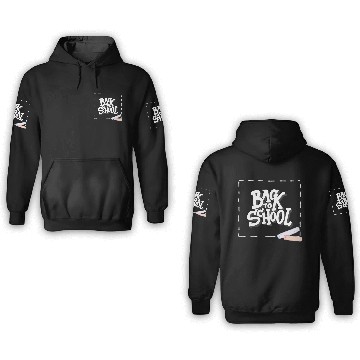 Discover Back to school 1 3D Hoodies