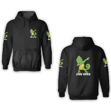 Discover Dabbing Chameleon Sweet 3D Hoodies