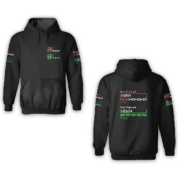 Discover Chemist Science Teacher Student Chemistry 3D Hoodies