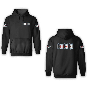 Discover Chicago Chi City 3D Hoodies