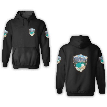 Discover Banff national park 3D Hoodies
