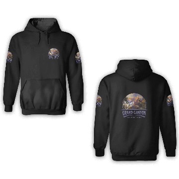 Discover Grand Canyon National Park Arizonna 3D Hoodies