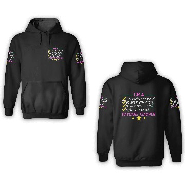 Discover Daycare Toddler Chasin 3D Hoodies