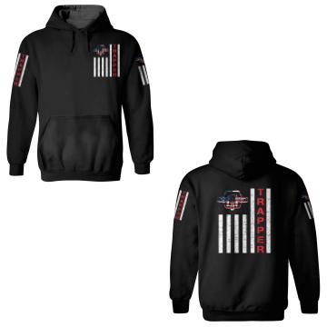 Discover American Flag Trapping For Trappers And Hunters 3D Hoodies