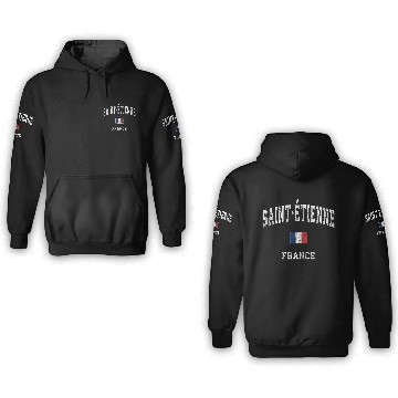 Discover Saint Etienne France Athletic Sports 3D Hoodies