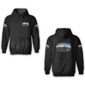 Discover Mount Rainier National Park 3D Hoodies