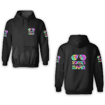 Discover Schools Out For Summer Teacher Cool Happy Last Day 3D Hoodies