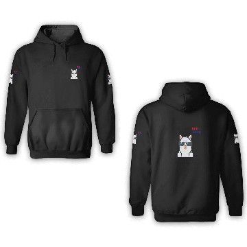Discover The Llama with middle finger 3D Hoodies