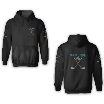Discover San Jose Sports Team Est 1991 Novelty Athletic 3D Hoodies