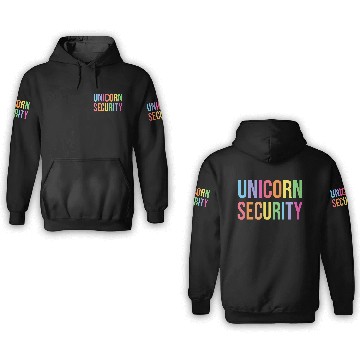 Discover Uorn Security Dad Mom Daughter 3D Hoodies