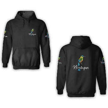 Discover aragua Guardabarranco aragua 3D Hoodies
