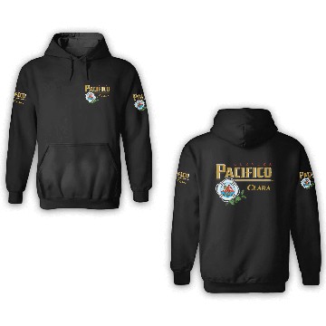 Discover Pacifico Logo 3D Hoodies