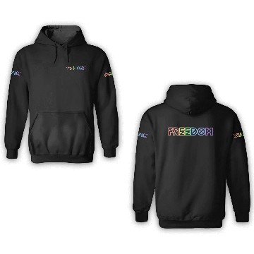 Discover Freedom 3D Hoodies