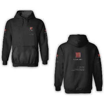 Discover Cocktail Negroni 3D Hoodies