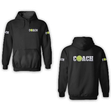 Discover Tennis Coach Coaching Assistant Coach Tennis Team 3D Hoodies