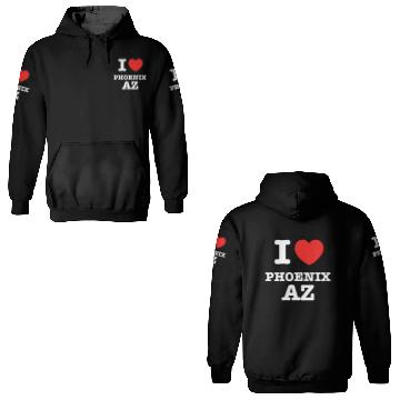 Discover I Heart Phoenix Arizonna Love 3D Hoodies