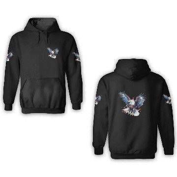 Discover Eagle 4Th July Independent Day 3D Hoodies