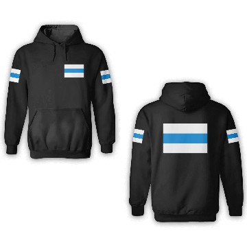 Discover New Russia Flag White Blue White 3D Hoodies