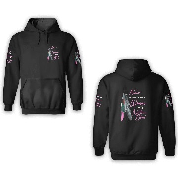 Discover Native American Indian A With Native Blood 3D Hoodies