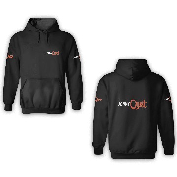 Discover Jonny Quest Title 3D Hoodies