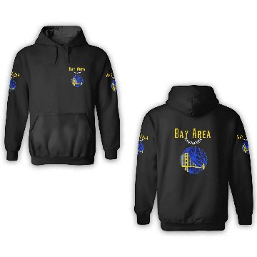 Discover San Francisco Bay Area Bridge Polynesian Warrior T 3D Hoodies