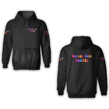 Discover Garage Sale Junkie ice cream 3D Hoodies