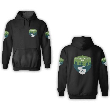 Discover Virginia Creeper Trail 3D Hoodies