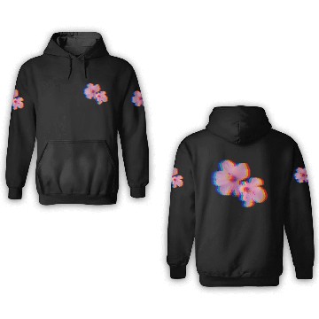 Discover Flowers Vaporwave Aesthetic 80'S 3D Hoodies