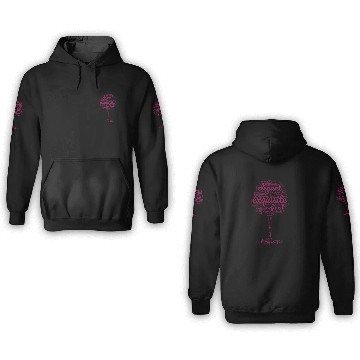 Discover Wine Love in Letters 3D Hoodies