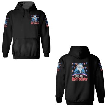 Discover Its my Birthday Independence Day George Washington 3D Hoodies