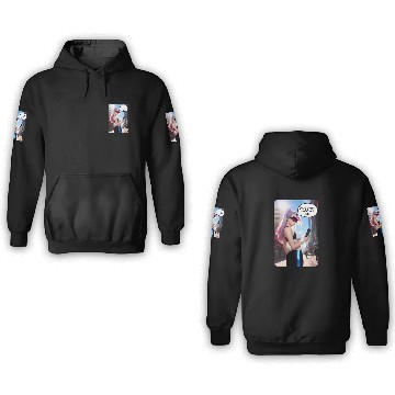 Discover Cyberpunk Waifu Influencer Design 7 3D Hoodies