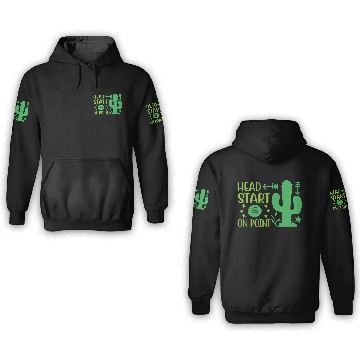 Discover Head Start Is On Point 3D Hoodies