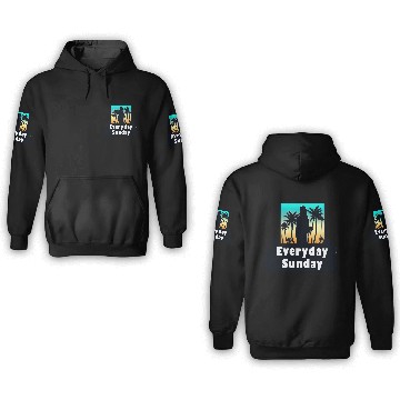 Discover HAWAII EVERYDAY SUNDAY FUNDAY SUMMER HOLIDAY VACAT 3D Hoodies