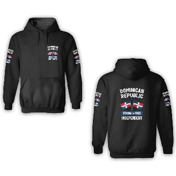 Discover Dominican Republic 3D Hoodies