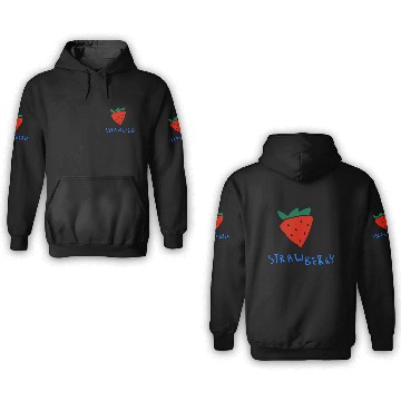 Discover strawberry 3D Hoodies
