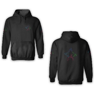 Discover Colorful Leaves 3D Hoodies