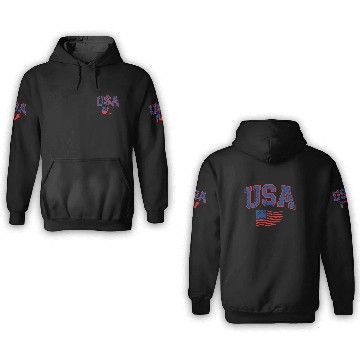 Discover 4th Of July US Flag American 3D Hoodies